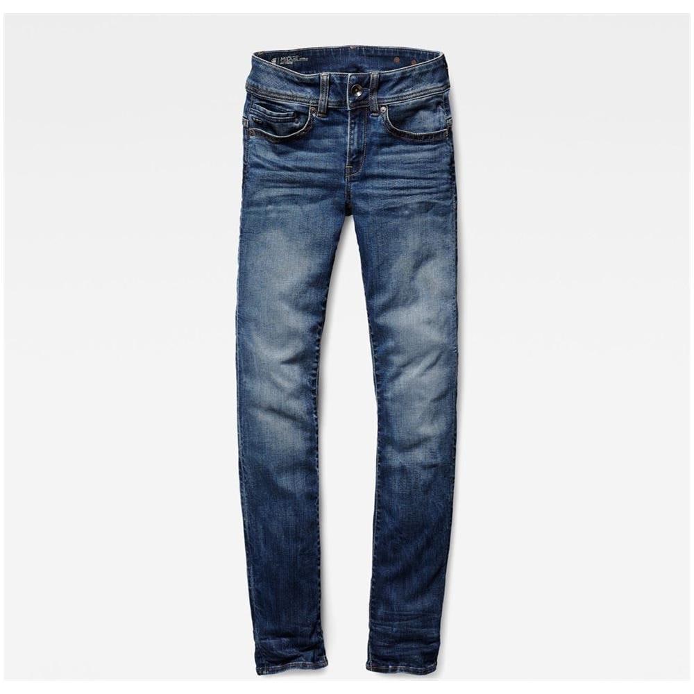 Pantaloni Midge Saddle Mid Straight New L30 Abbigliamento Donna W30-l30 - Foto 1