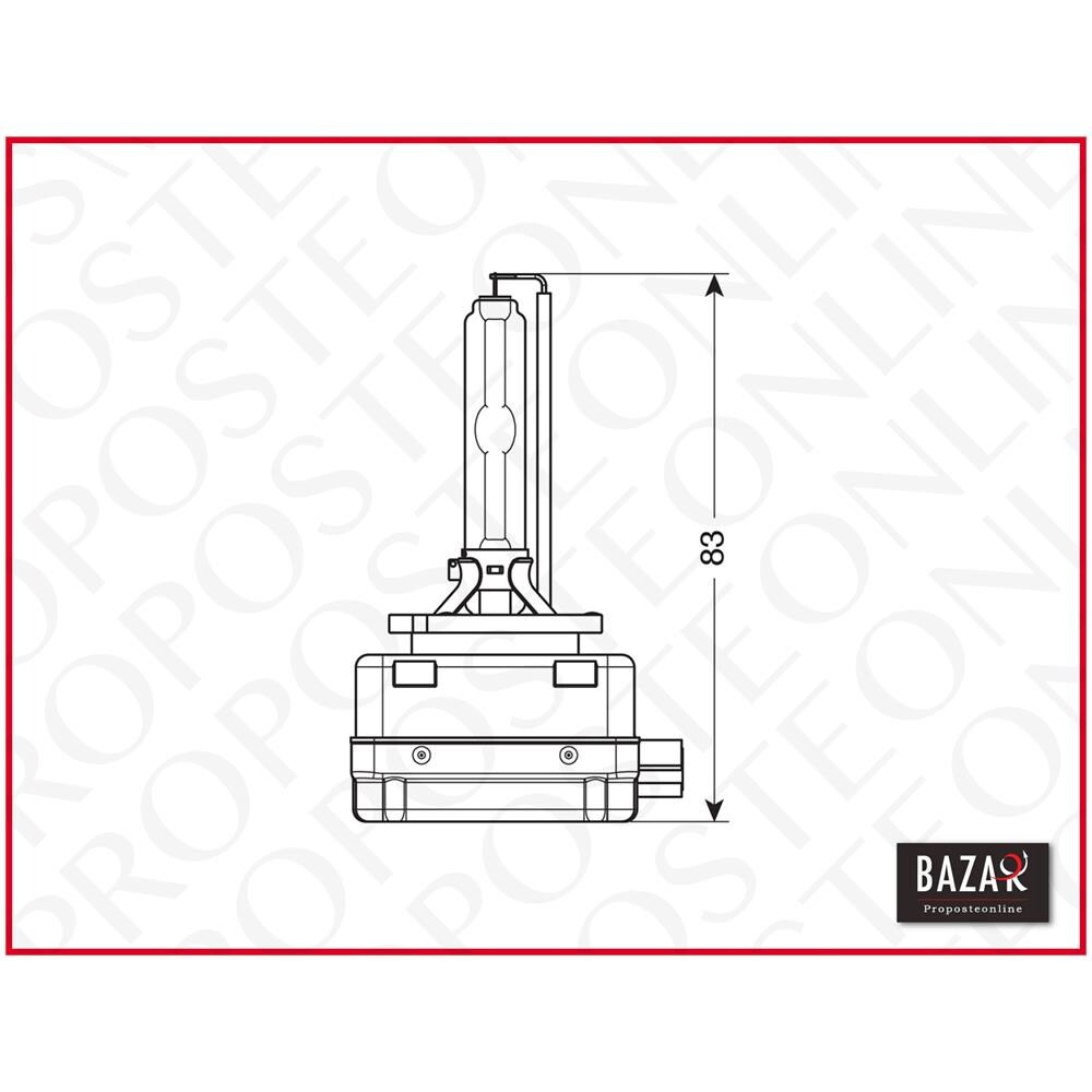Lampada Per Auto Luce Brillante - Xenarc - D3s 35w Pk32d-5 - Fornita In Scatola - Foto 2