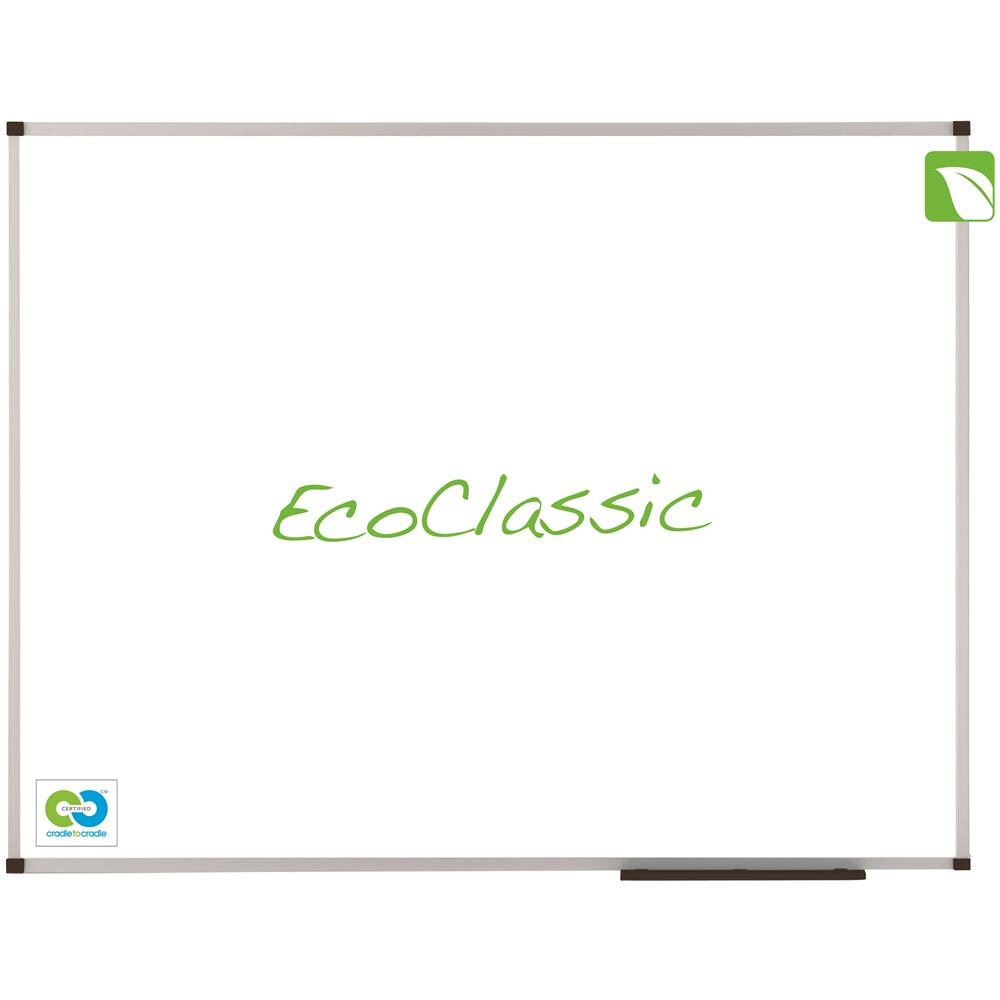 Nobo Lavagna bianca magnetica smaltata ecologica Prestige 600x450 con bordo in alluminio - Foto 2