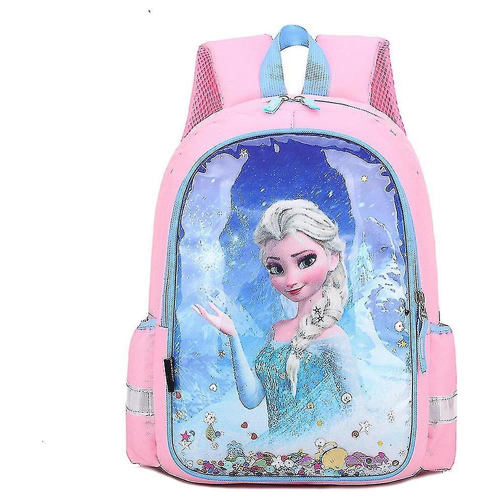 Borsa Da Ballo Per Bambine Con Ricamo Principessa, Zaino A Tracolla Per Balletto, 27x16x20 Cm, Rosa/Viola