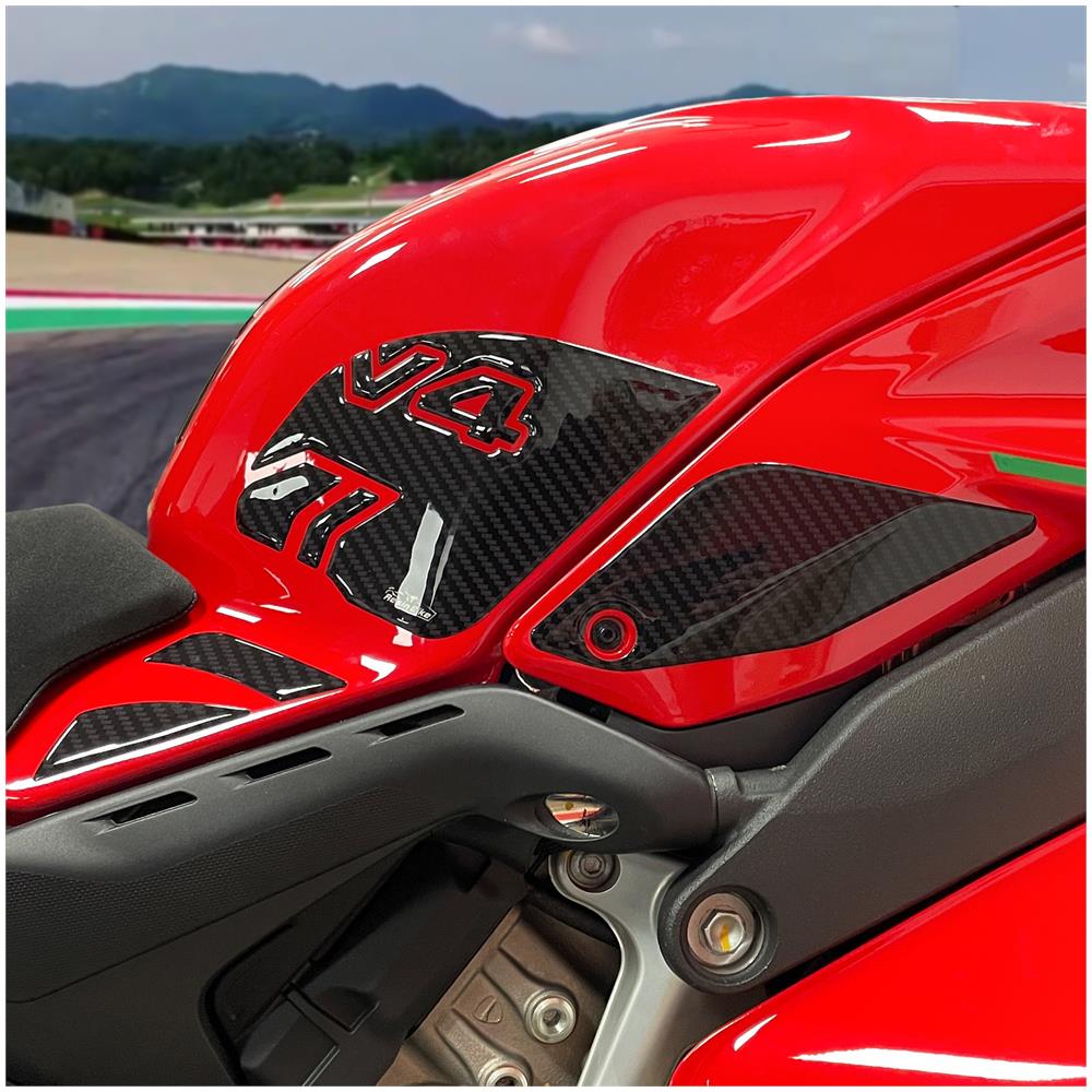 Adesivi 3d Protezioni Laterali Compatibili Con Panigale V4 E V4s 2022 - Foto 1