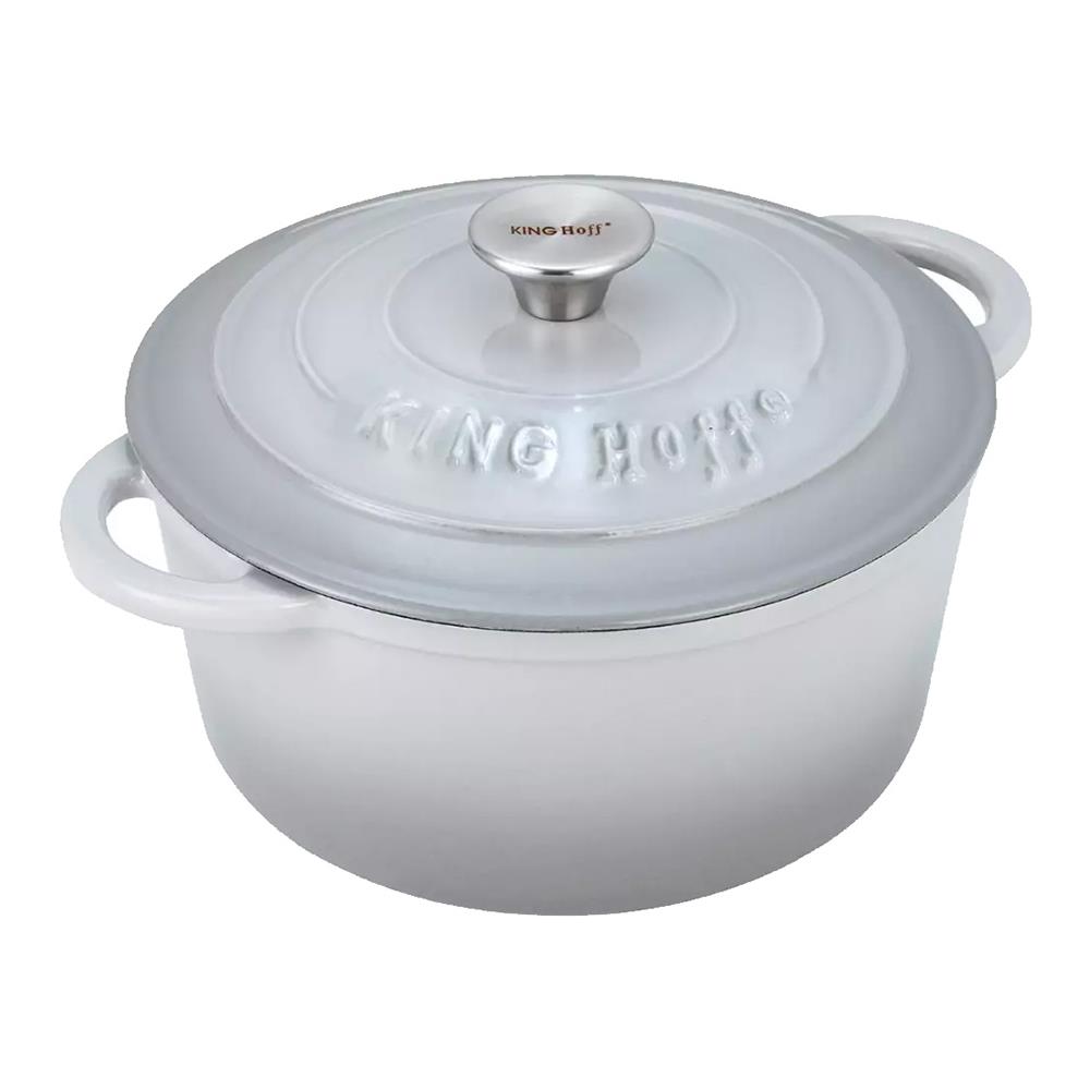 Casseruola In Ghisa Smaltata 24cm Kinghoff Kh-1521 - Foto 1