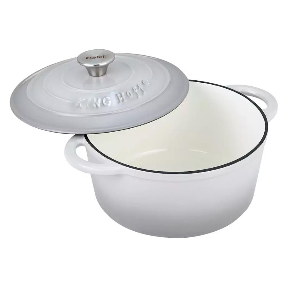 Casseruola In Ghisa Smaltata 24cm Kinghoff Kh-1521 - Foto 3