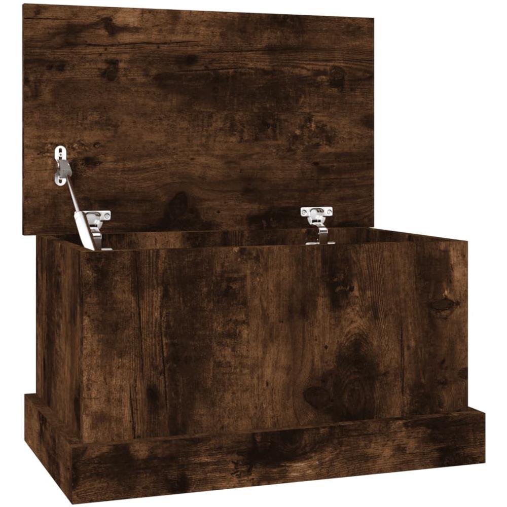 Contenitore Rovere Fumo 50x30x28 Cm Legno Multistrato - Foto 2