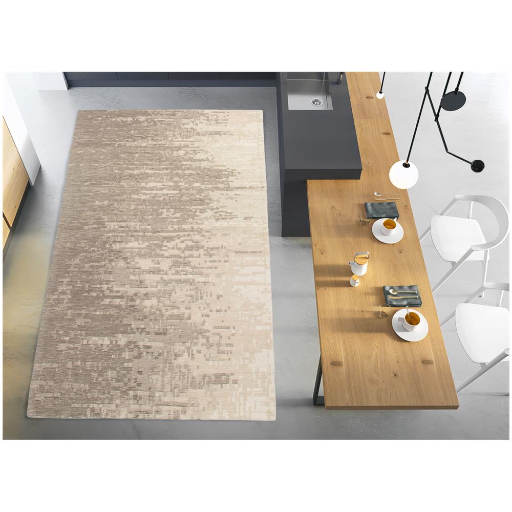 Tappeto Passatoia Cucina Corsia Retro Antiscivolo Disegno Tamigi Colore Tortora By Suardi 55x280 Tortora - Foto 1