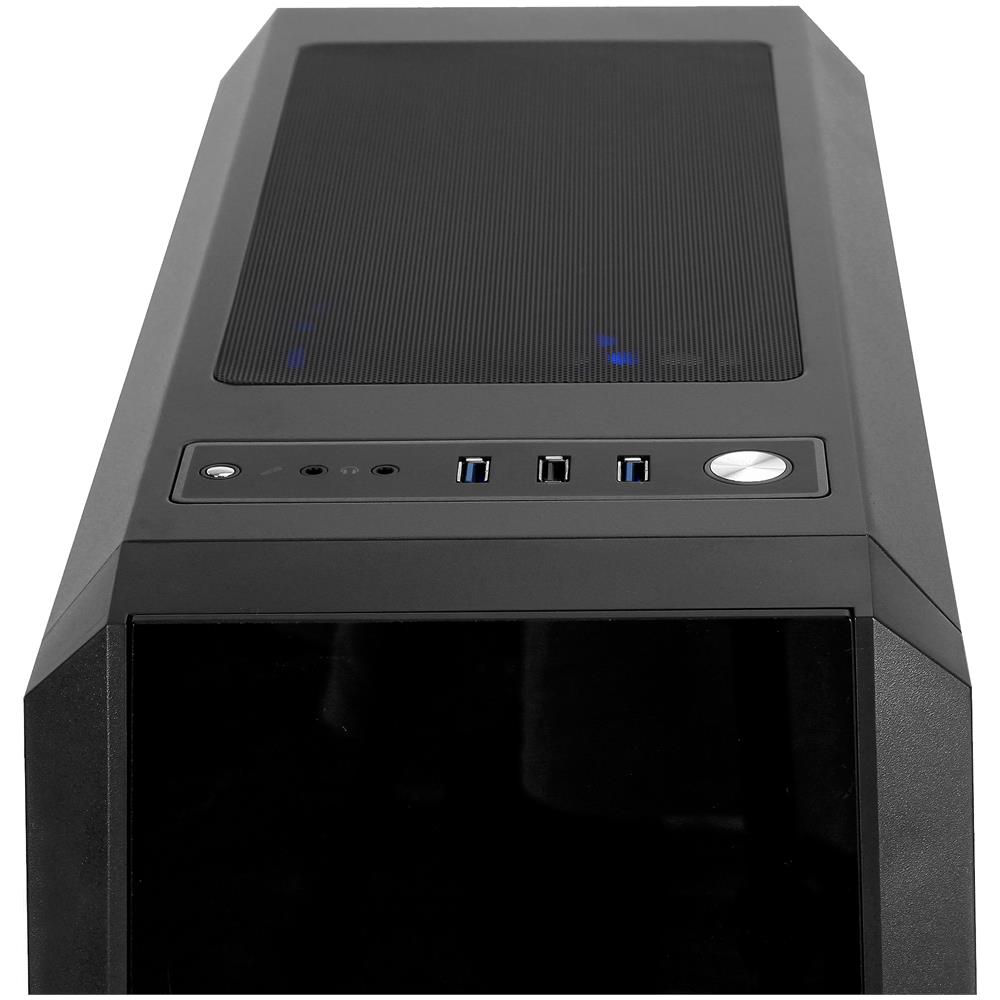 Case Scorpioni II GL-02B Midi Tower Micro-ATX Mini-ITX Porte USB 2 x USB 3.1 1 x USB 2.0 Colore Nero - Foto 6