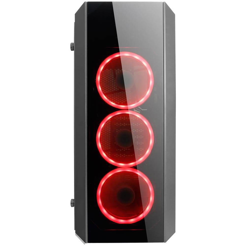 Case Scorpioni II GL-02B Midi Tower Micro-ATX Mini-ITX Porte USB 2 x USB 3.1 1 x USB 2.0 Colore Nero - Foto 2
