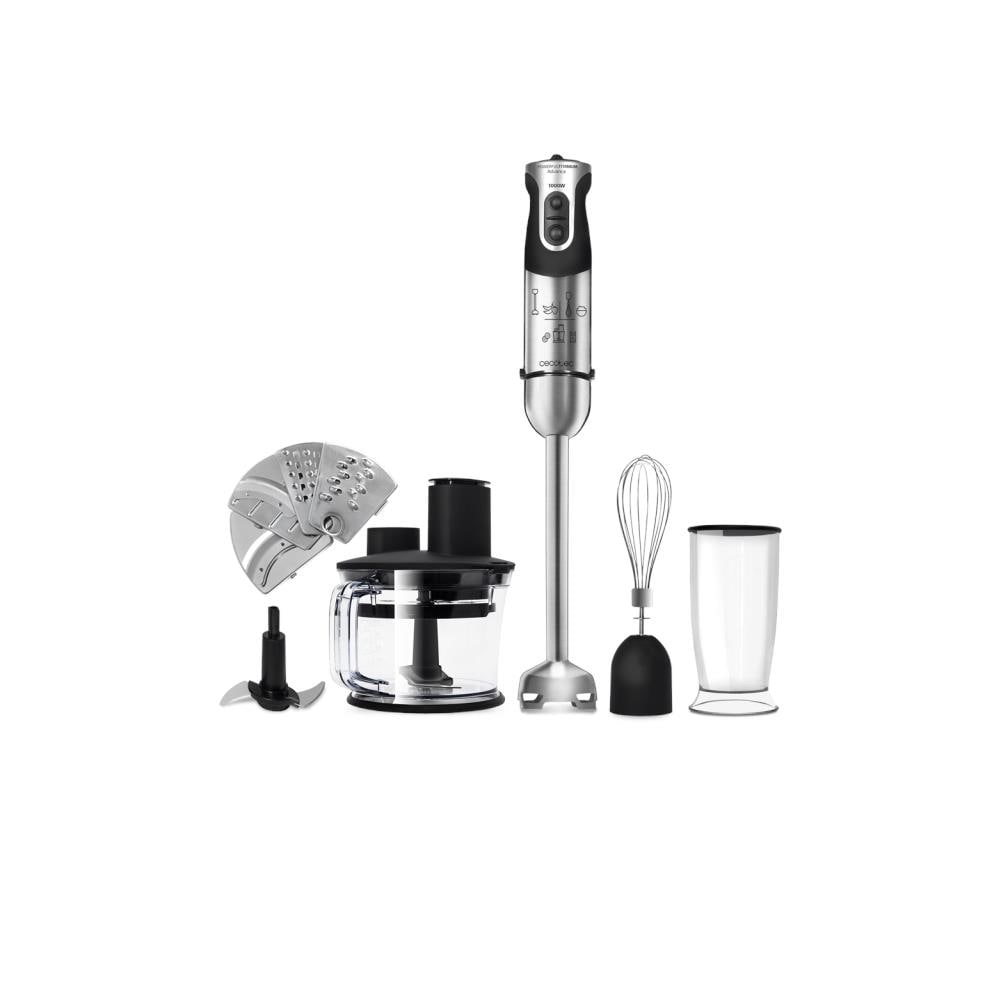 Frullatore ad Immersione 04063 Potenza 1000 Watt Colore Nero, Acciaio inox - Foto 1