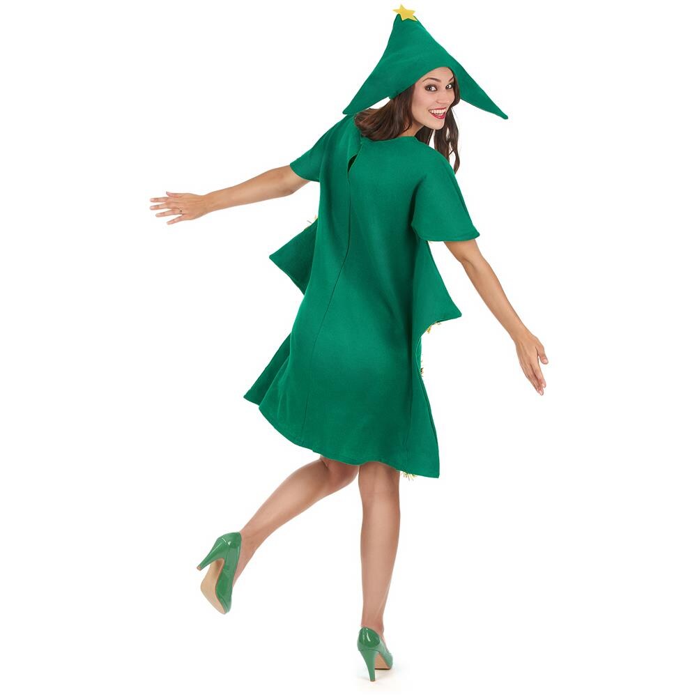 Costume Da Abete Di Natale Per Donna Taglia Unica - Foto 6