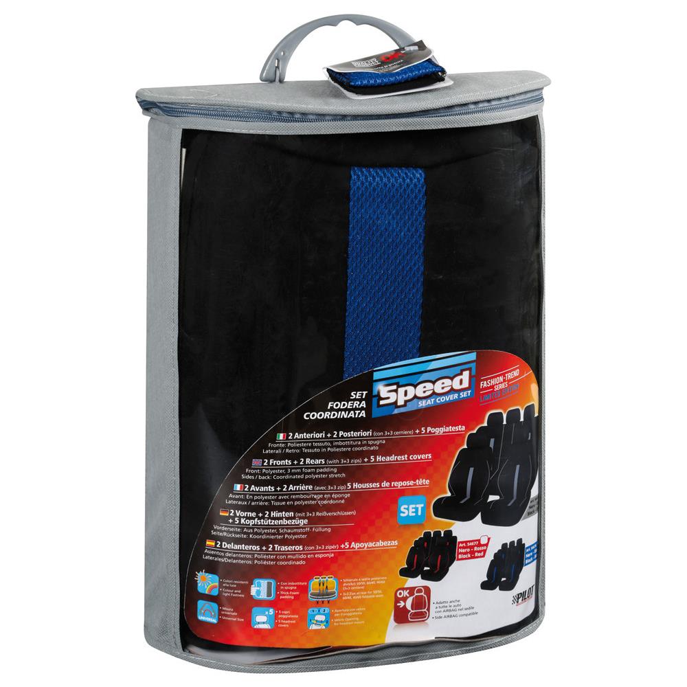 Set Fodere Speed Black And Blue - Foto 6