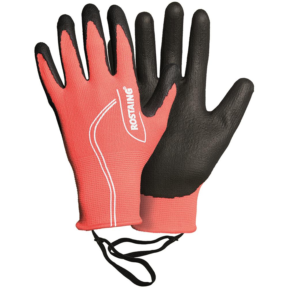 Maxteen. f-itu Guanto Serie Touch Oha. lavori Precisione Leash Polso Funzione Touch, Nero / rosa, 19 X 11 X 2.5 Cm - Foto 1