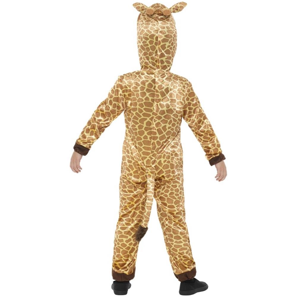 Costume Tuta Da Giraffa Per Bambino - Taglia: 10 - 12 Anni (145/158 Cm) - Foto 2