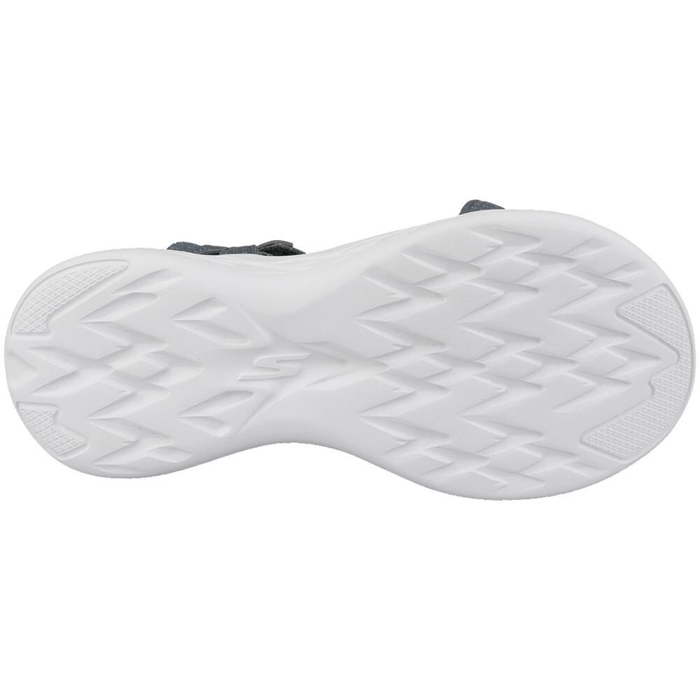 On The Go 600-brillantezza, Sandali Con Cinturino Alla Caviglia Donna, Grigio (carbone), 40 Ue - Foto 9