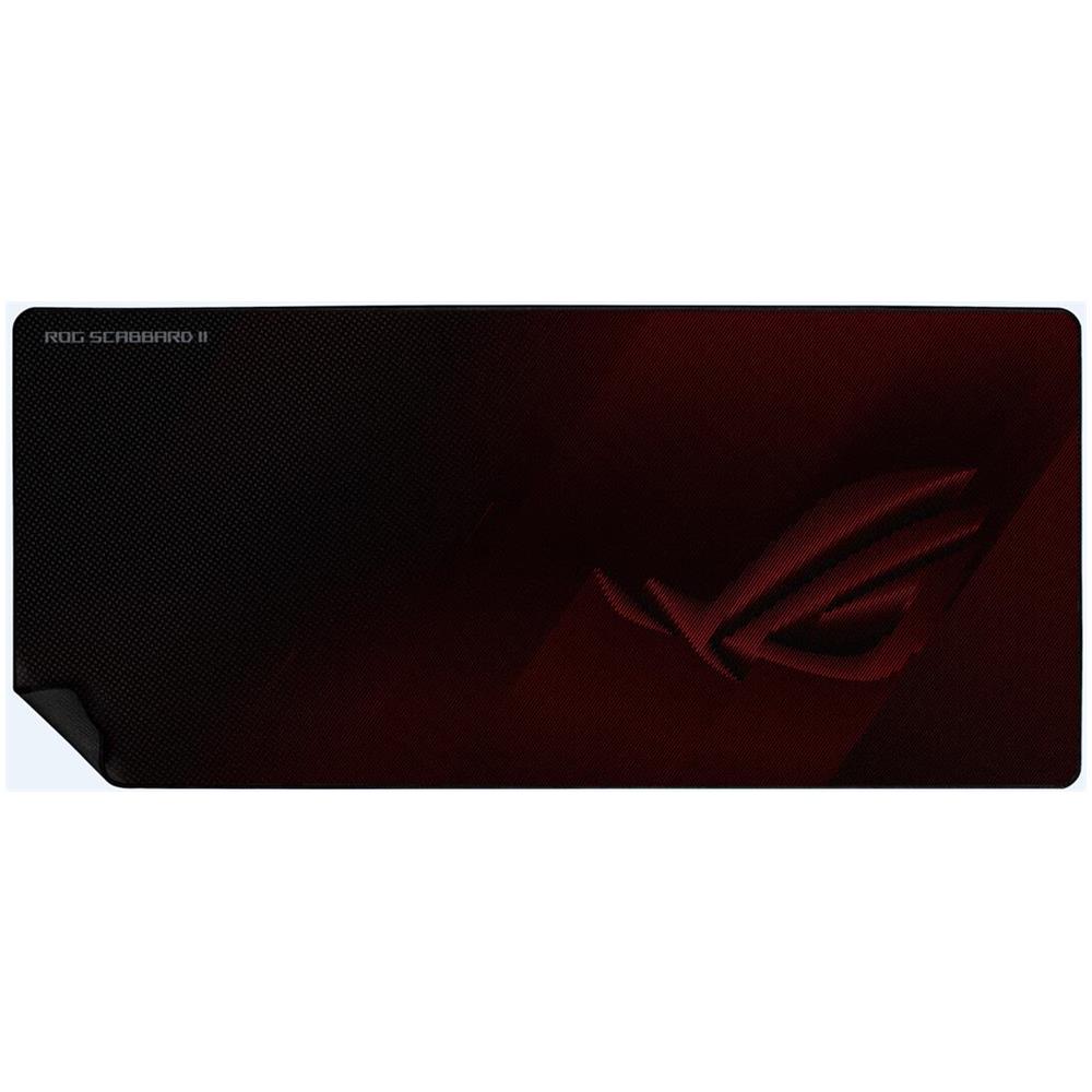MousePad Gaming ROG Scabbard II Dimensioni 400x900 mm Colore Nero / Rosso - Foto 2