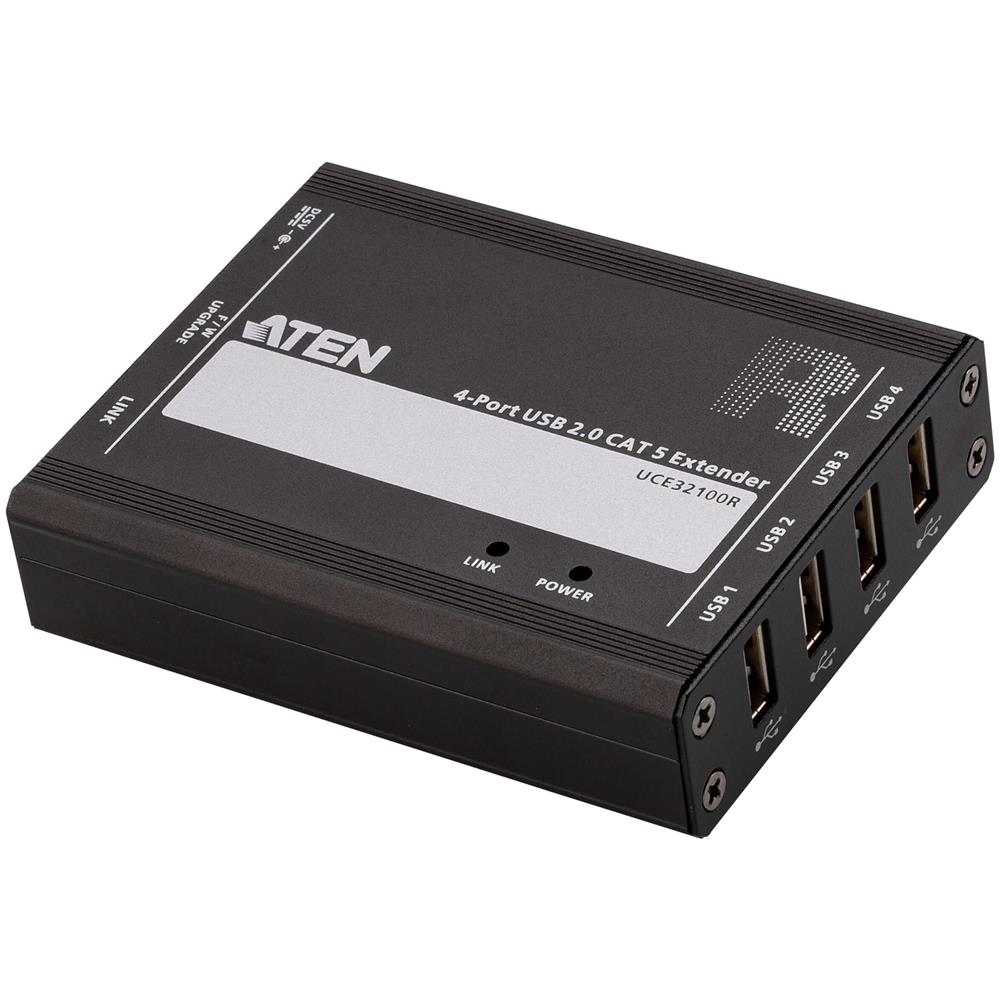 IDATA UCE-32100 - Estensore USB 2.0 CAT 5 a 4 porte (100 m), UCE32100 - Foto 1