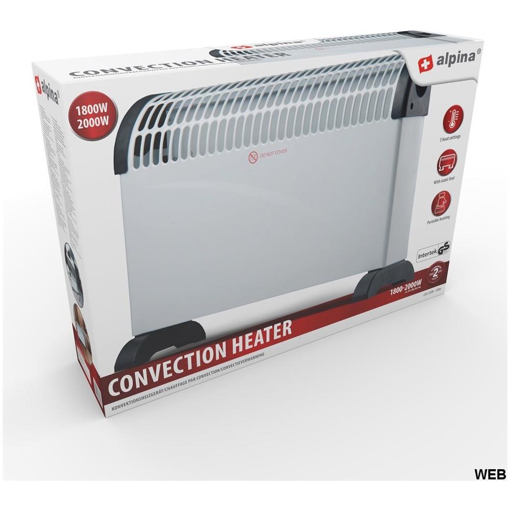 Stufa Elettrica Termoconvettore 2000w - Foto 4