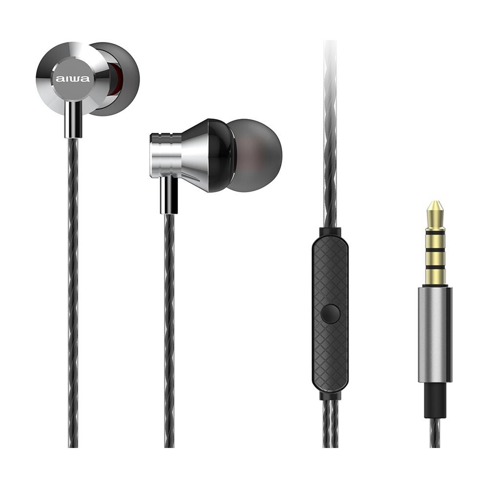 Headphones Micro Estm-50sl Silver In-ear / jack 3.5 Mm Plate. gold / cable 120cm / micro Estm-50sl (estm-50sl)  - Foto 1