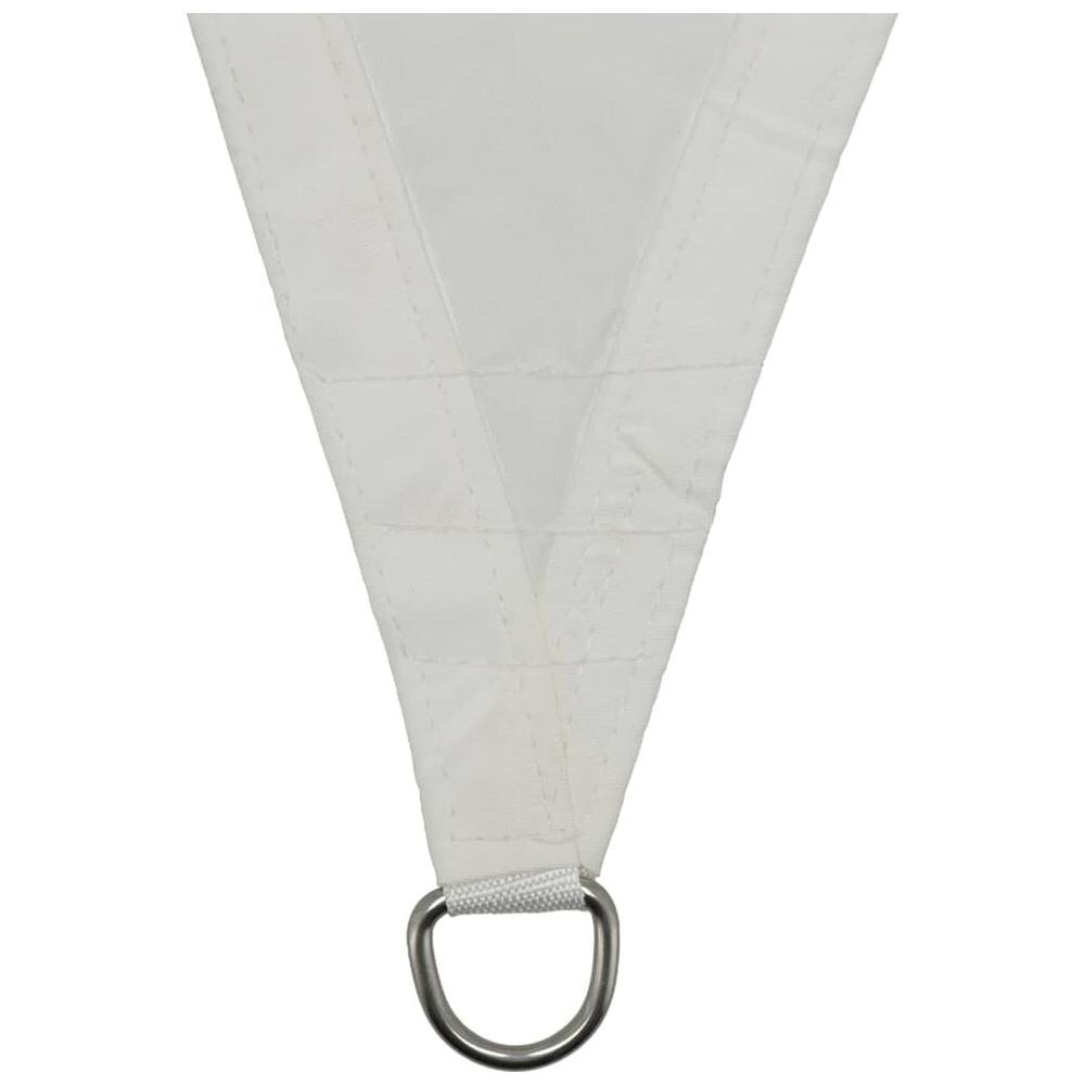 Parasole Como In Poliestere Triangolo 3x2,5x2,5 M Bianco - Foto 2