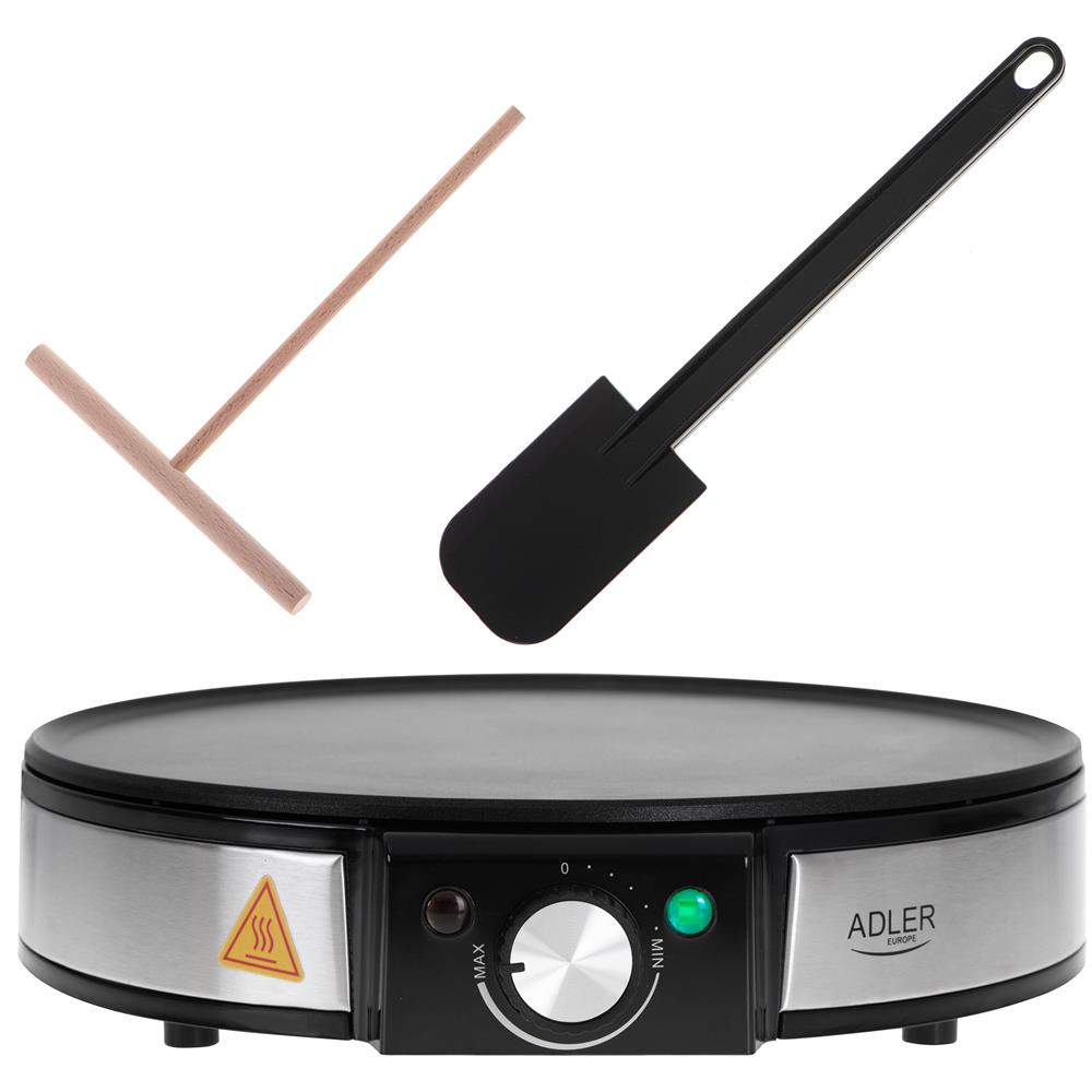 Crepiera Elettrica 30cm 1600w Colore Nero - Foto 1