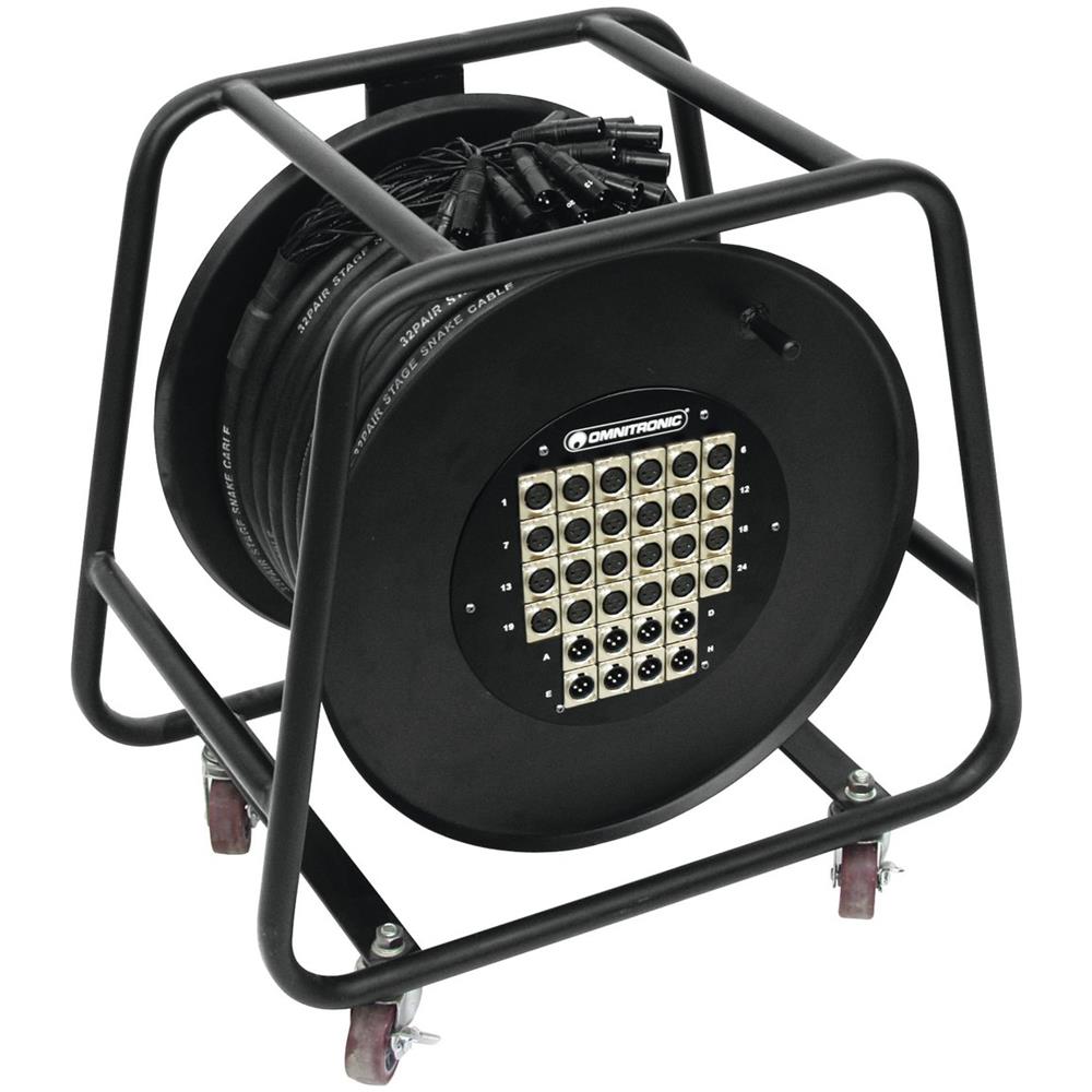 Avvolgicavo Multicore Stagebox 24/8 30m - Foto 2