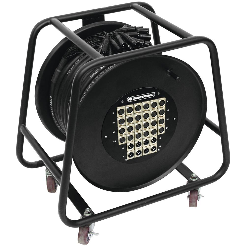 Avvolgicavo Multicore Stagebox 24/8 30m - Foto 1