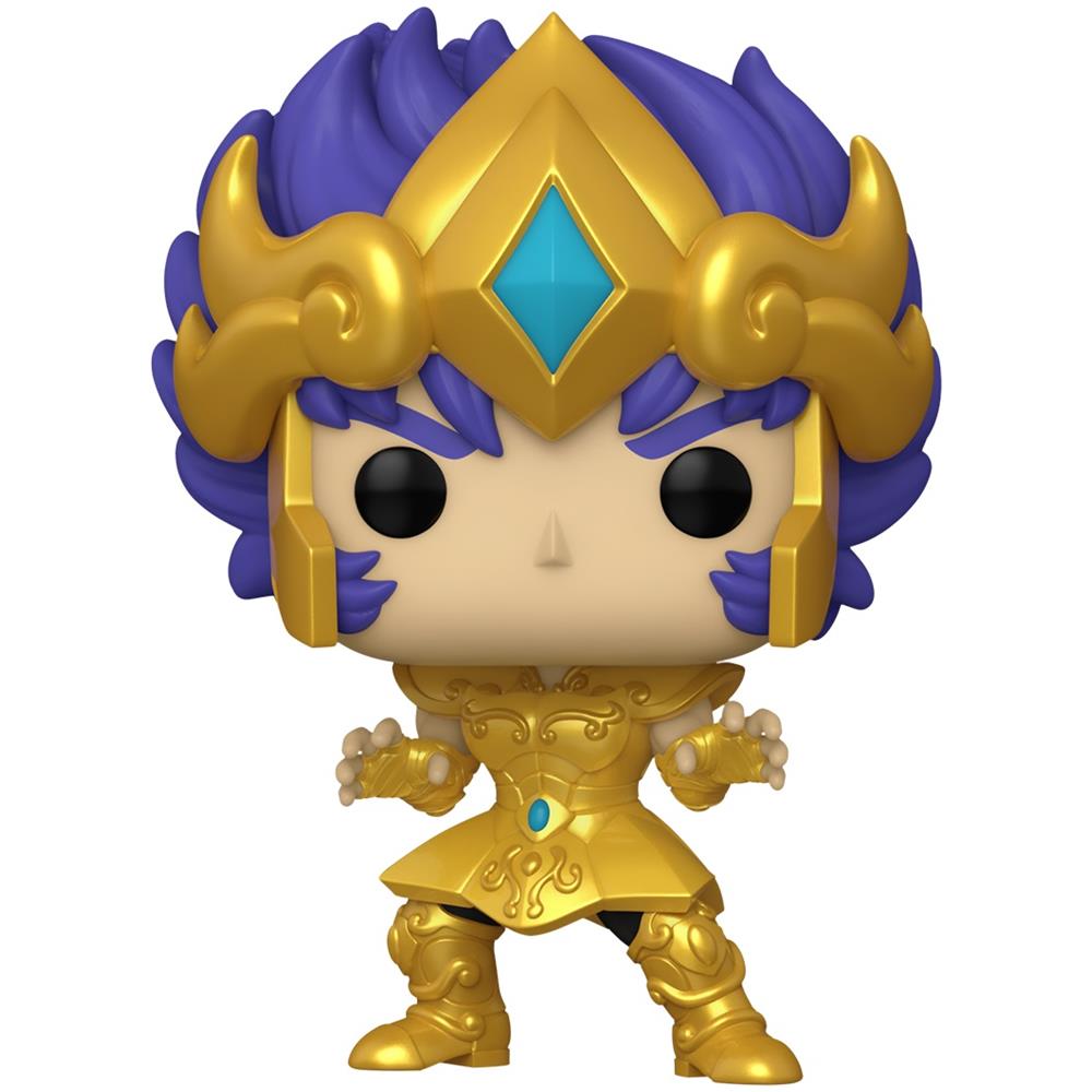 Animation Pop! Saint Seiya Vinyl Figure Gold Leo Ikki 9 Cm - Foto 2