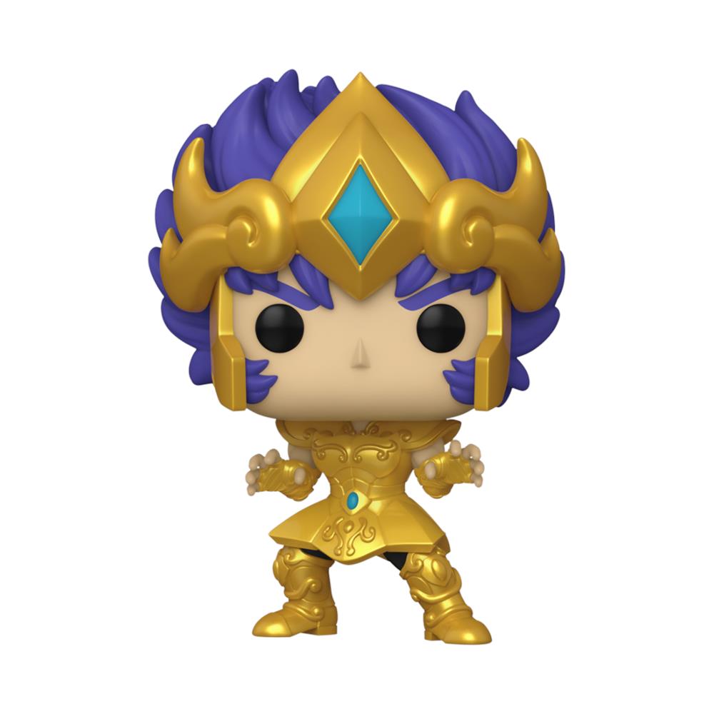 Animation Pop! Saint Seiya Vinyl Figure Gold Leo Ikki 9 Cm - Foto 1