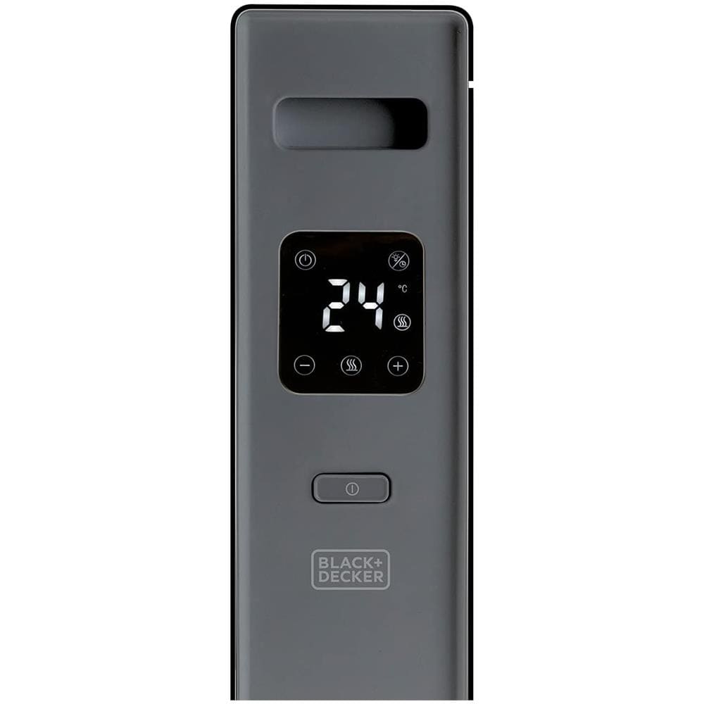 Termovonvettore BXCSH2001E con Potenza 2000 Watt Dispaly Digitale Timer Protezione Surriscaldamento per Superfici fino a 20 mq Colore Nero - Foto 2