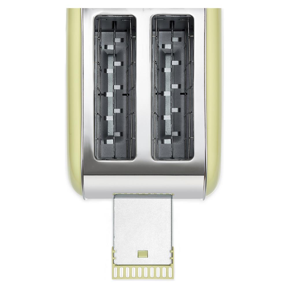 DOD196M tostapane 7 2 fetta /e 850 W Oliva, Acciaio inox - Foto 4