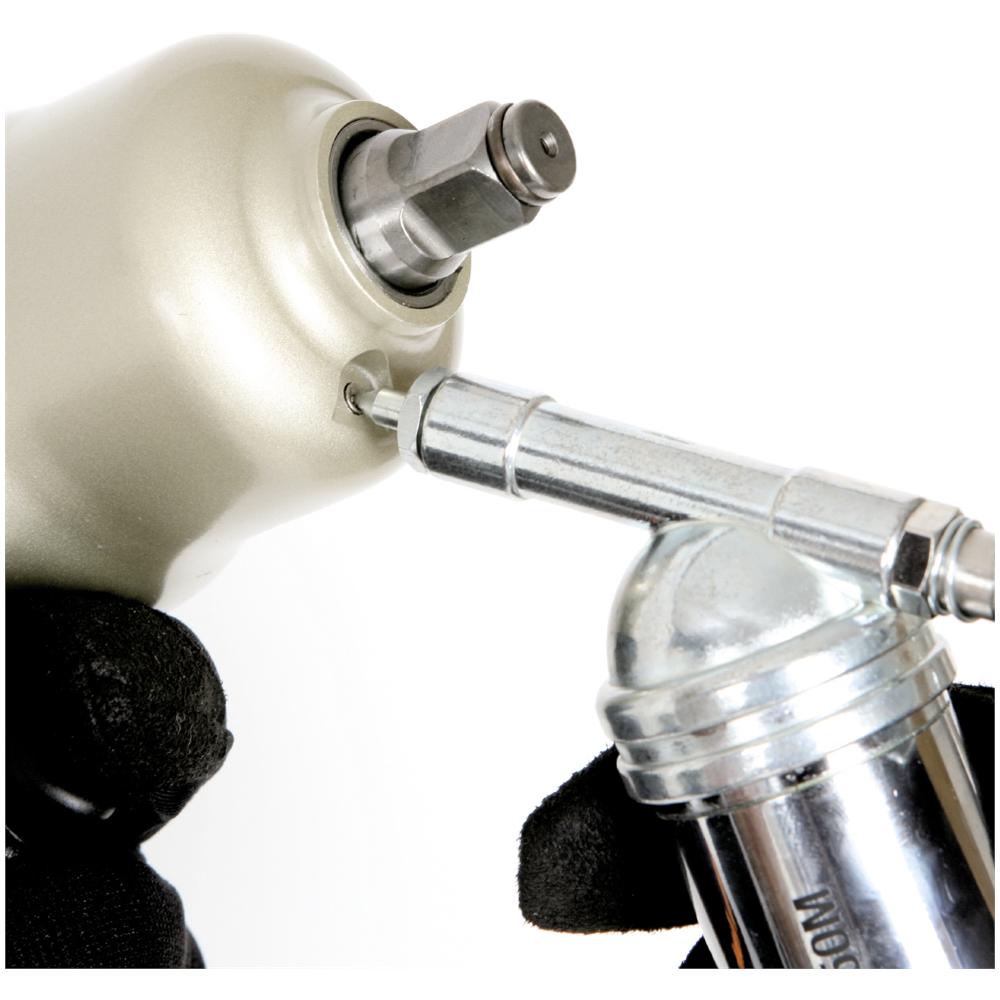 Mini Ingrassatore Per Compressori 100cc Professionale Meccanico Auto 1750m - Foto 2