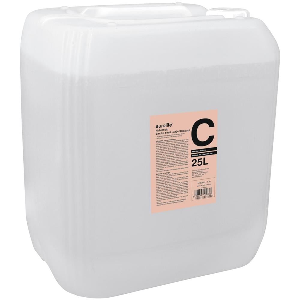Liquido Per Macchina Del Fumo-nebbia -c2d - Standard 25 Litri Eurolite - Foto 1