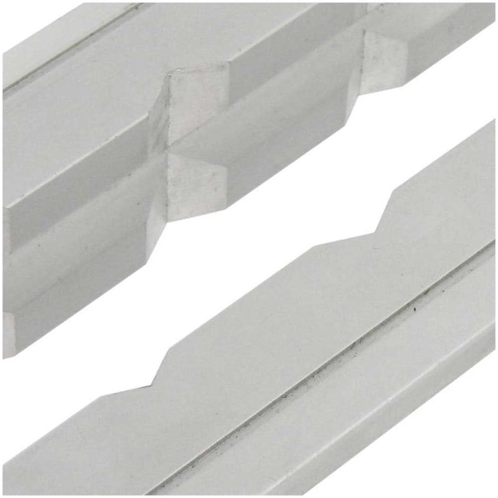 Strumenti Set Of 2 Aluminium Jaws For Bench Vise Manutenzione 125 Mm - Foto 1