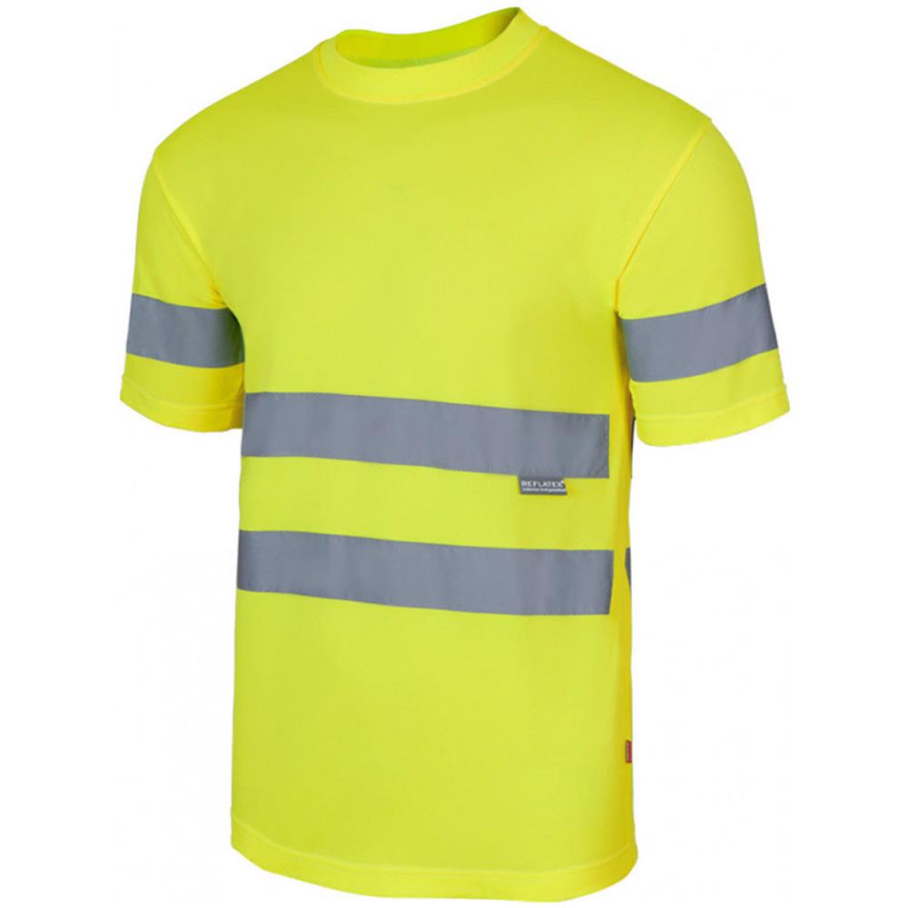 t shirt giallo fluo