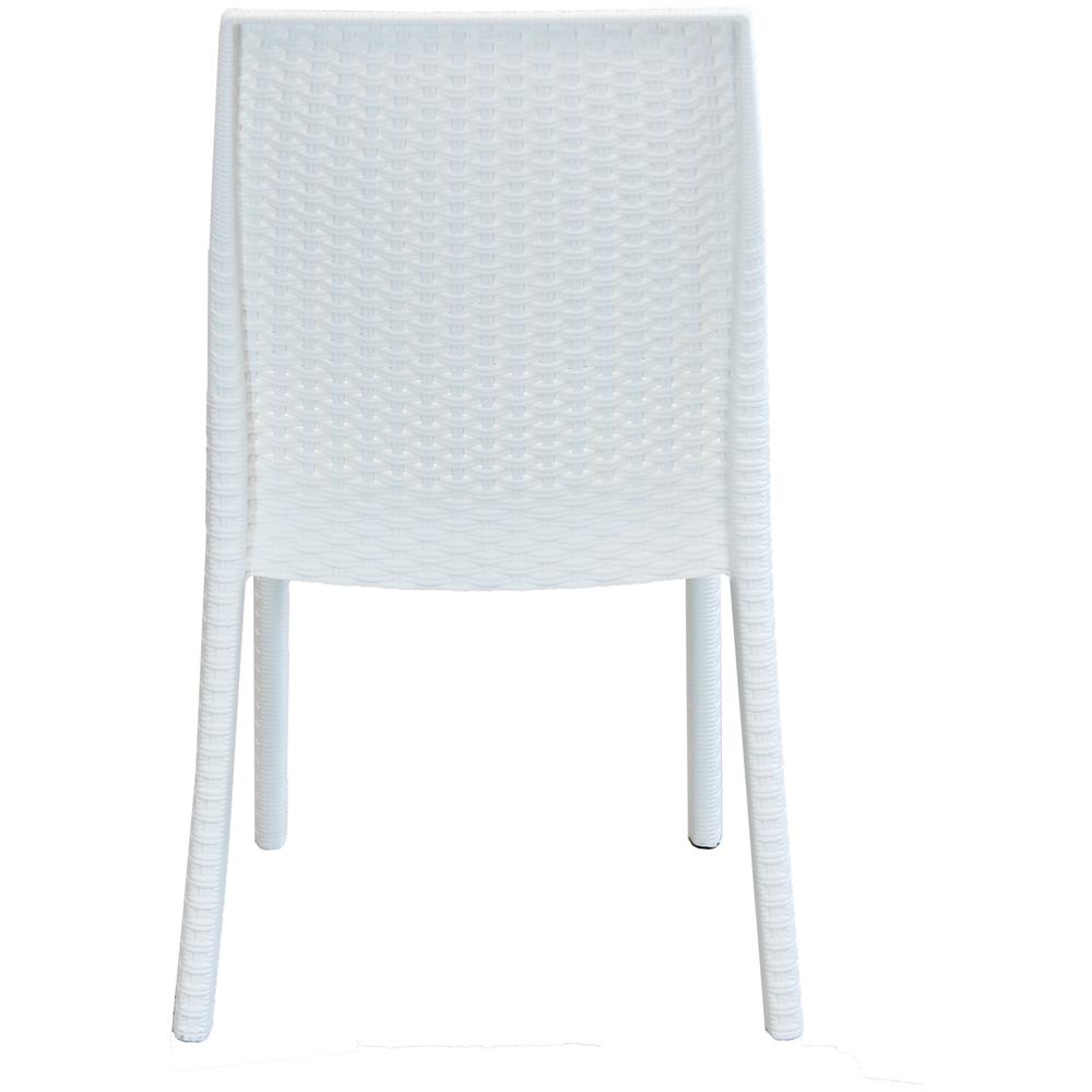 Alma - Sedia Da Giardino Impilabile In Wicker Stampato - Foto 2