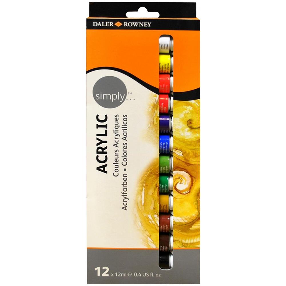 Smpl Set Dei Colori Acrilici 12x12ml - Foto 1