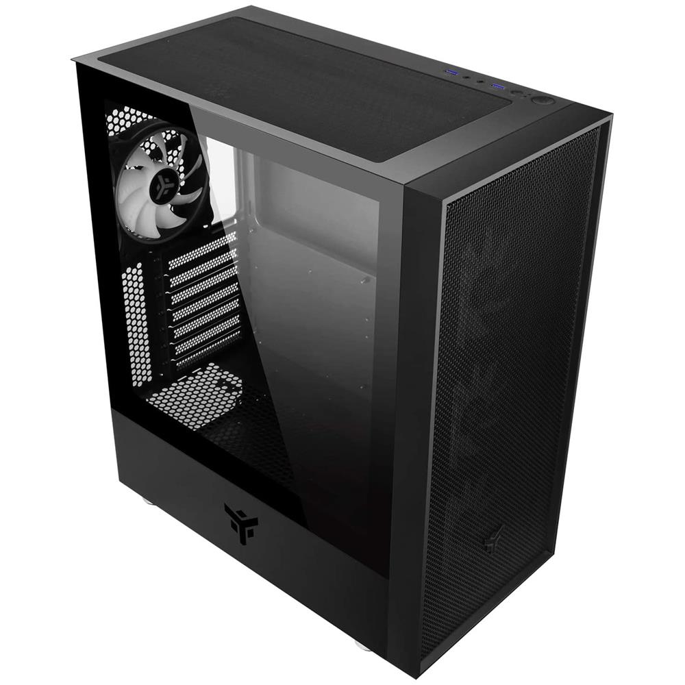 Case Vertibra H210 Midi Tower ATX / Micro ATX / Mini-ITX 2 Porte USB 3.0 Colore Nero (Finestrato)  - Foto 6