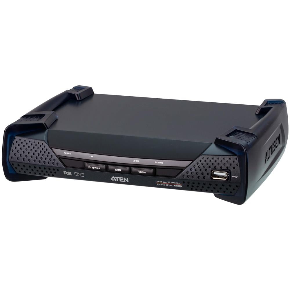 IDATA KE-9952R - Ricevitore KVM over IP 4K DisplayPort a display singolo con PoE - Foto 1