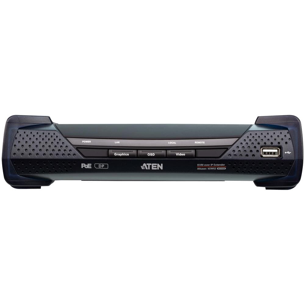 IDATA KE-9952R - Ricevitore KVM over IP 4K DisplayPort a display singolo con PoE - Foto 2