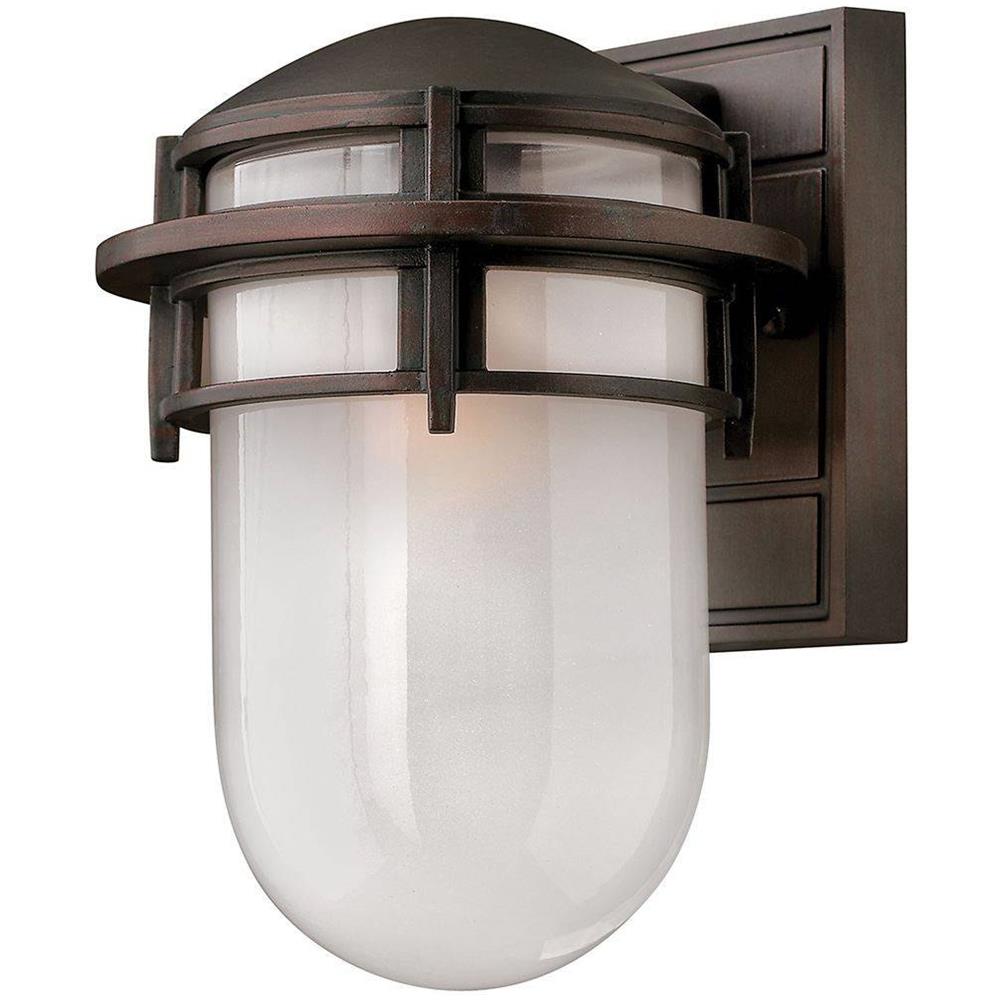 Lanterna Da Parete Per Esterno Piccola 1 Luce Vittoriana Bronzo Ip44, E27 - Foto 1