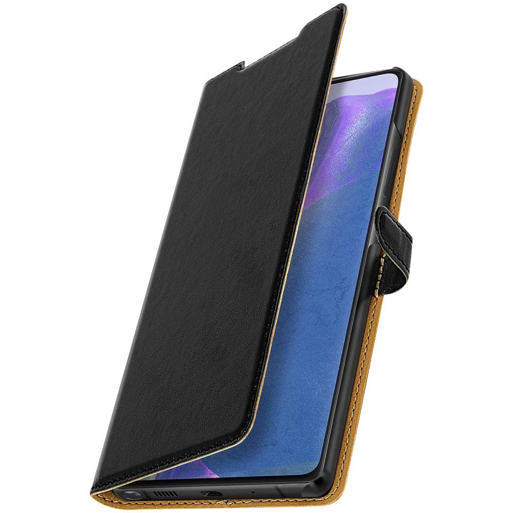 Custodia Samsung Galaxy Note 20 Portafoglio Funzione Supporto - Nero - Foto 5