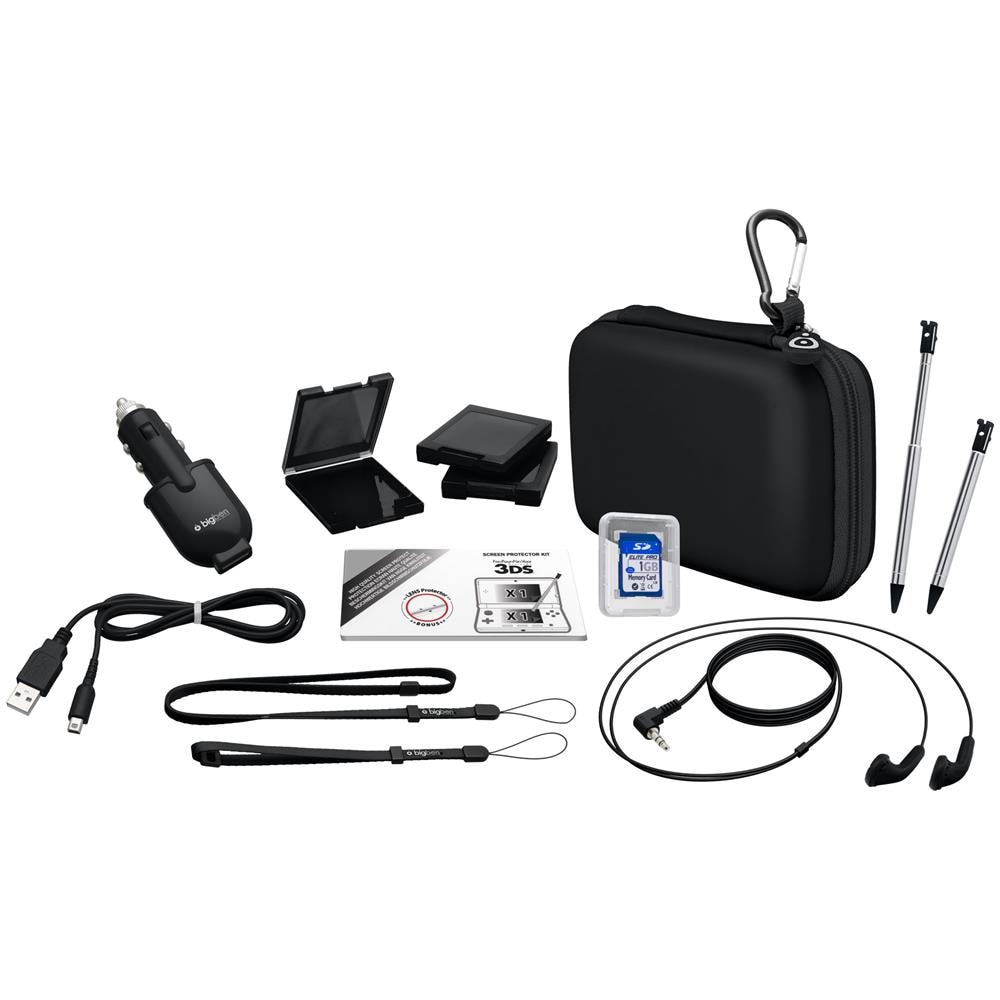 Interactive 3DSPACK6BLACK Set contenitore per giochi da computer e accessori - Foto 1