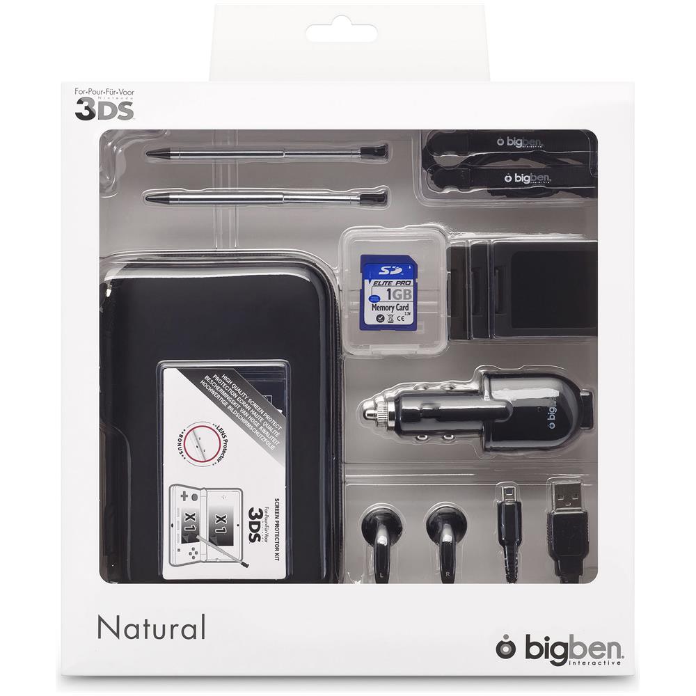 Interactive 3DSPACK6BLACK Set contenitore per giochi da computer e accessori - Foto 2