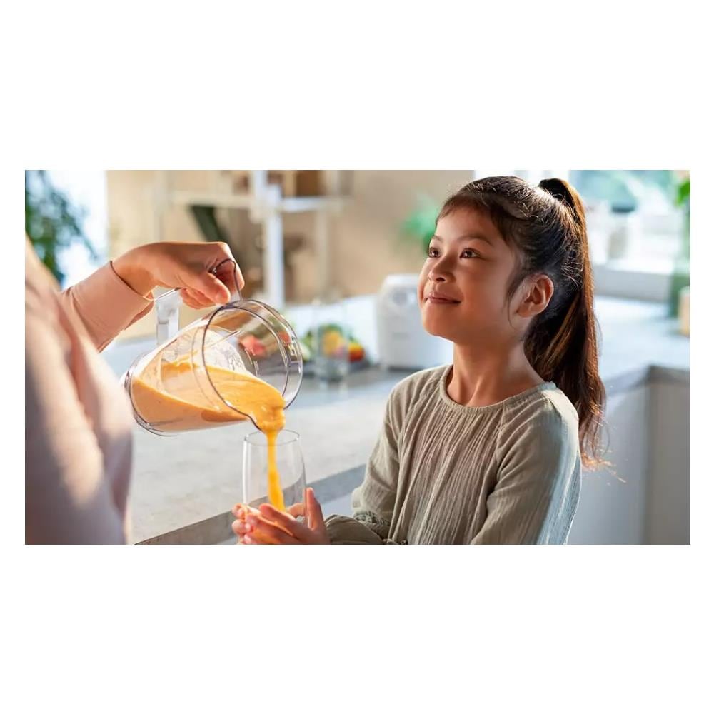 Frullatore Serie 3000 HR2041/00 Capacità 1.9 Litri Potenza 450 Watt Colore Bianco  - Foto 10