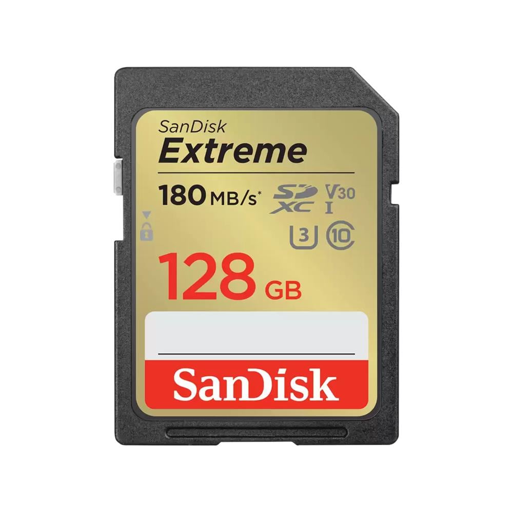 EXTREME 128GB SDXC MEMORY CARD 180MB / S 90MB / S UHS-I CLASS 10 U3 - Foto 1