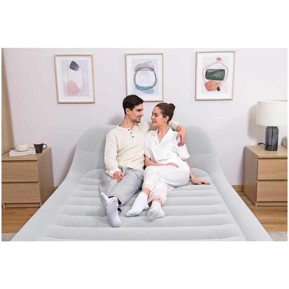 Letto Ad Aria Con Pompa Integrata 226x152x84 Cm - Foto 1