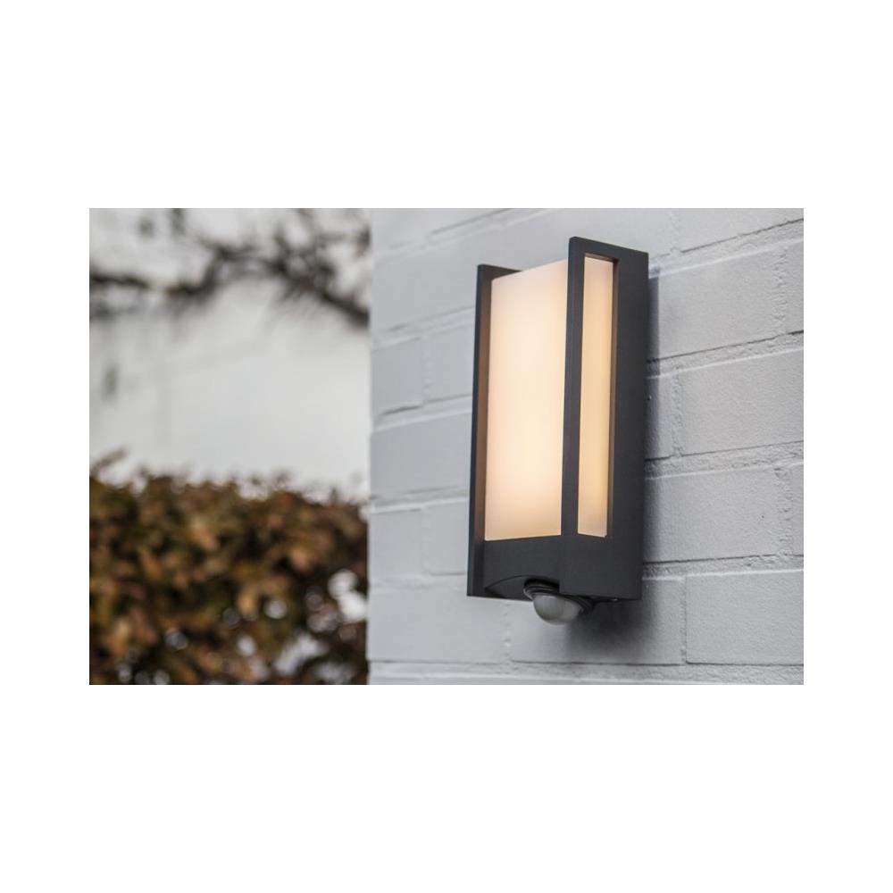 Applique Lutec ""qubo"" Esterno Pir Led 14w 1400lm [lu-5193002118] - Foto 2