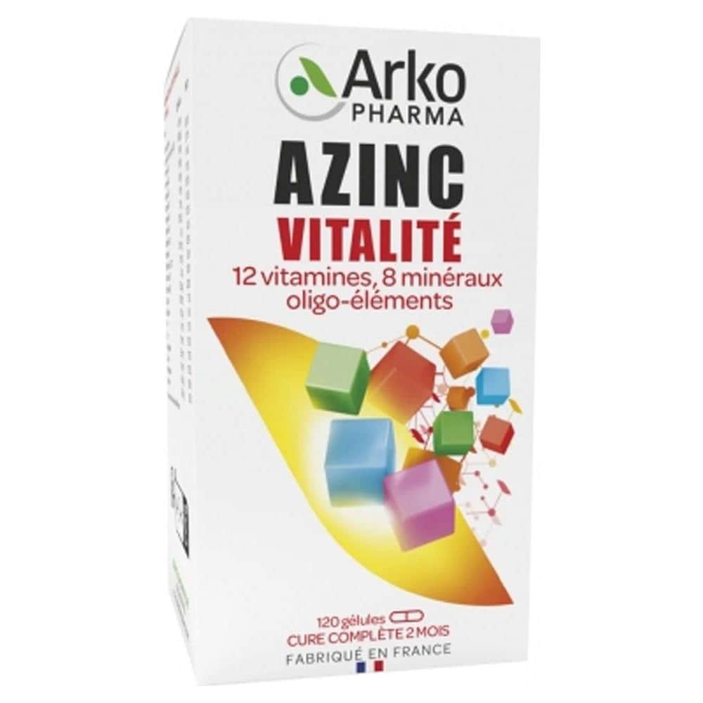 Vitalità Vitamine C & E, Zinco 120 Capsule Azinc Adulti - Foto 1