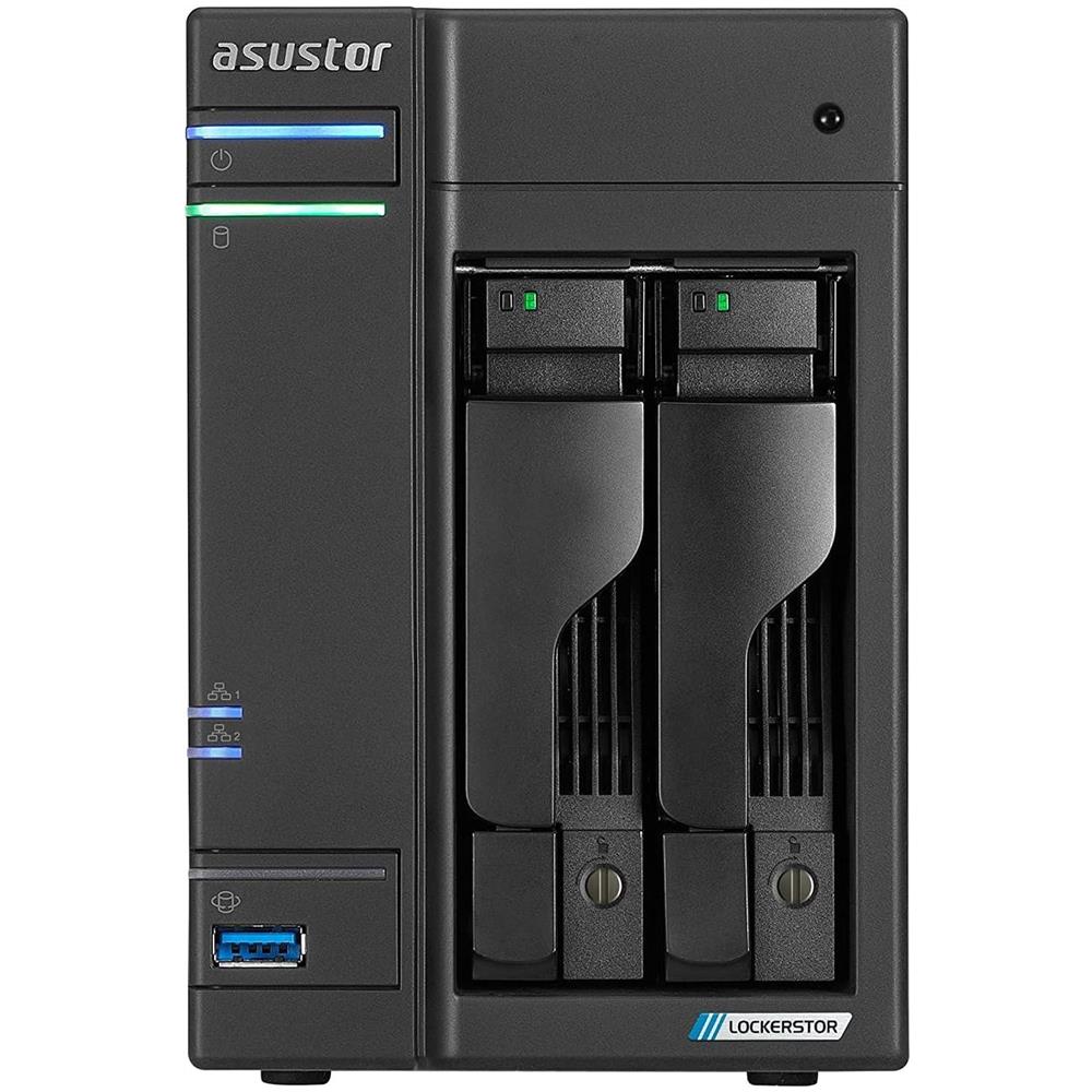 Lockerstor 2 Gen2 (AS6702T) Nas Tower 2 Bay + 4x M. 2 Nvme Processore Intel Celeron N5105 Jasper Lake Quad-Core Memroia 4GB - Foto 2