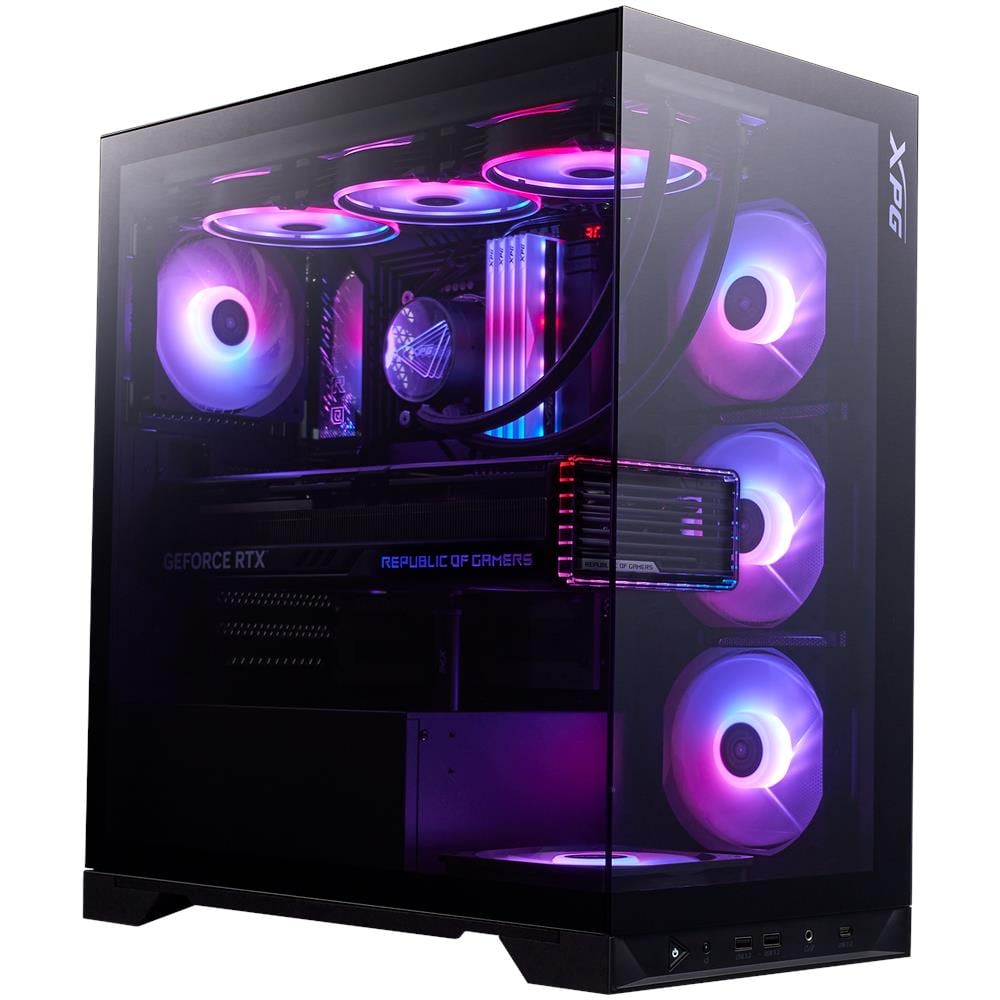 Case Invader X BTF Midi Tower ATX / micro ATX / Mini-ITX 3x USB 3.2 Colore Nero (Finestrato) - Foto 1