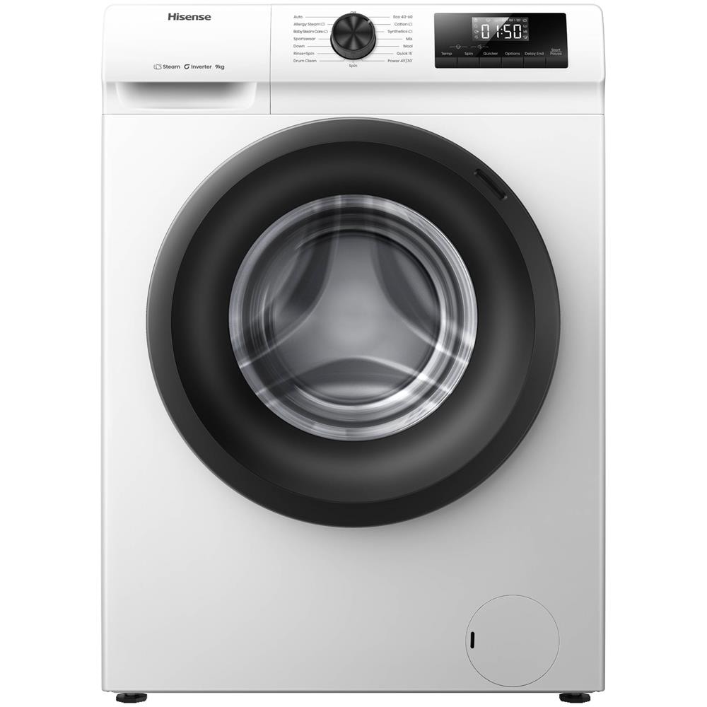 WF1Q9041BW lavatrice Caricamento frontale 9 kg 1400 Giri /min Bianco - Foto 1